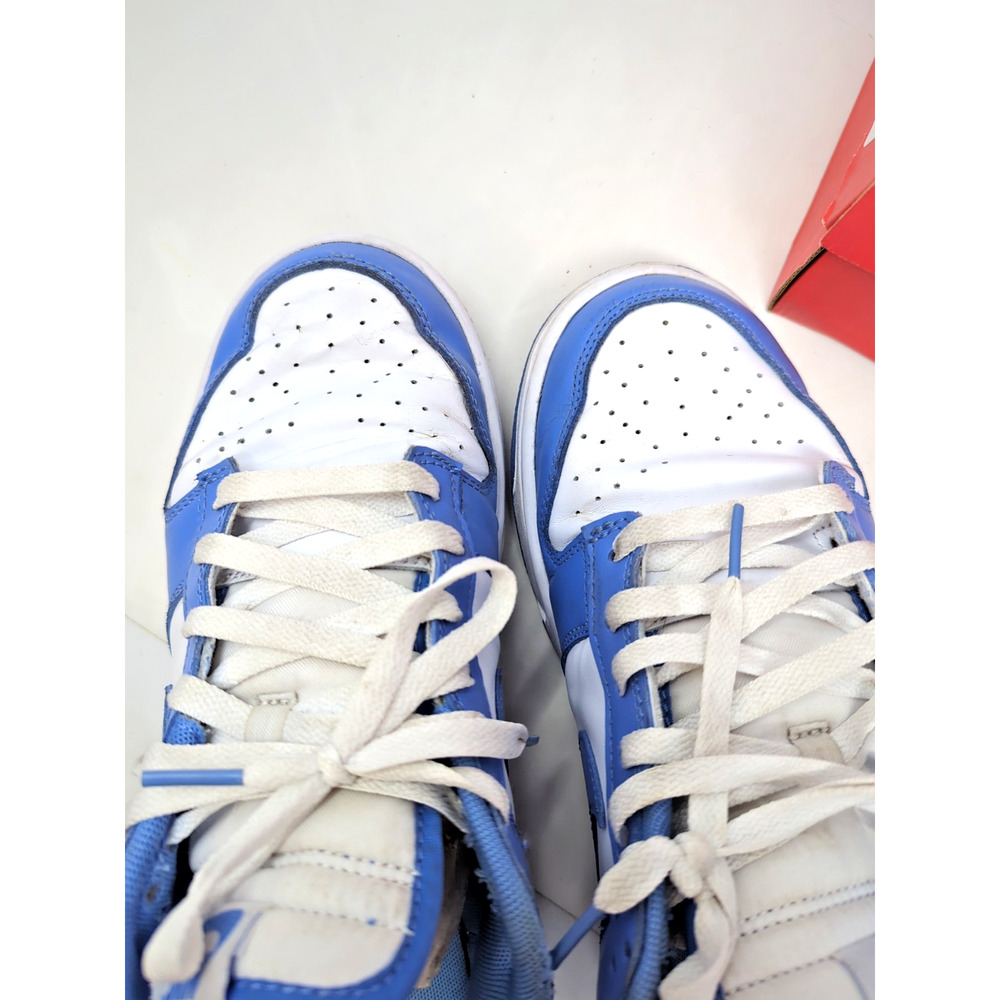 Size 9 - Nike Dunk Low Polar Blue DV0833 400 with box used fast shipping - Picture 8 of 9